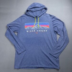 Grand‎ Canyon Hoodie National Park Graphic Lightweight Pullover Large